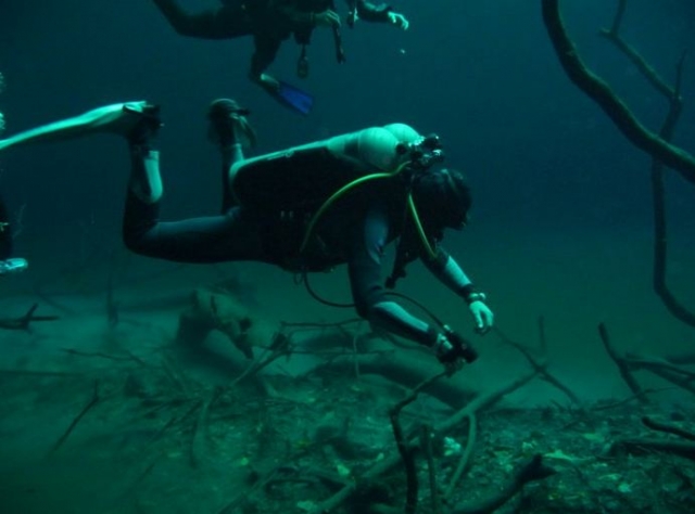 Expediciones de buceo en cavidades